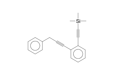 Trimethyl((2-(3-phenylprop-1-ynyl)phenyl)ethynyl)silane