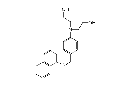 2,2'-{{alpha-[(1-naphthyl)amino]-p-tolyl}imino}diethanol