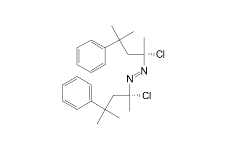 Diazene, bis(1-chloro-1,3-dimethyl-3-phenylbutyl)-, [R*,S*-(E)]-