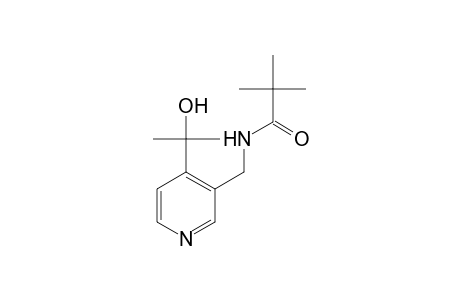 N-{[4-(2-Hydroxypropan-2-yl)pyridin-3-yl]methyl}pivalamide