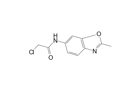 2-chloro-N-(2-methyl-6-benzoxazolyl)acetamide