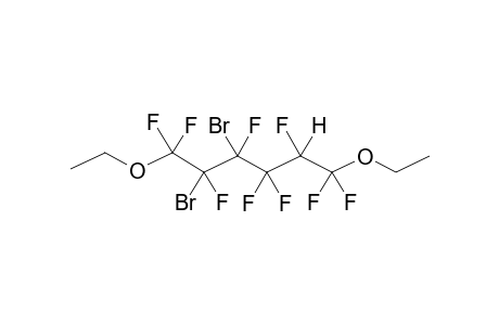 1,6-DIETHOXY-2,3-DIBBROMO-1,1,2,3,4,4,5,6,6-OCTAFLUOROHEXANE