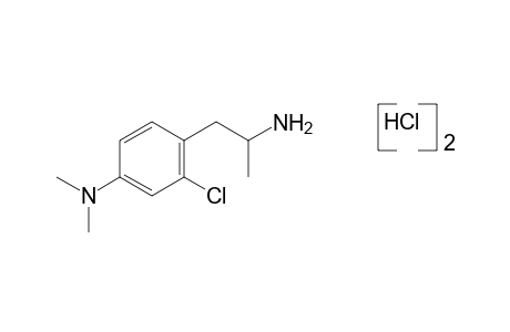 2-chloro-4-(dimethylamino)-a-methylphenethylamine, dihydrochloride