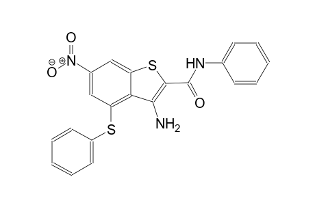 3-Amino-6-nitro-N-phenyl-4-(phenylthio)-1-benzothiophene-2-carboxamide