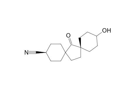 trans-11-Hydroxy-3-cis-cyano-7-oxodispiro[5.1.5.2] pentadecane