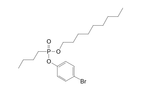 Butylphosphonic acid, 4-bromophenyl nonyl ester