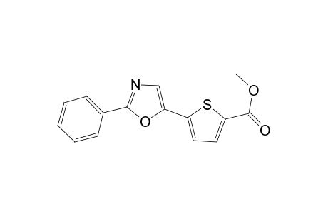 5-(2-phenyl-5-oxazolyl)-2-thiophenecarboxylic acid methyl ester