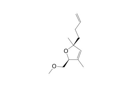 5-(3-BUTEN-1-YL)-3,5-DIMETHYL-2-METHOXYMETHYL-2,5-DIHYDROFURAN