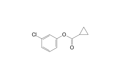 Cyclopropylcarboxylic acid, 3-chlorophenyl ester