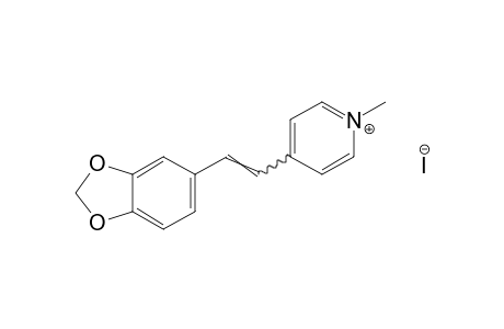 1-methyl-4-[3,4-(methylenedioxy)styryl]pyridinium iodide