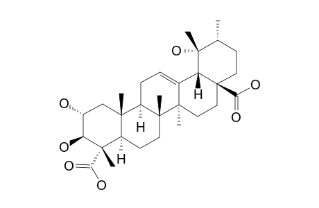 2-ALPHA,3-BETA,19-ALPHA-TRIHYDROXY-URS-12-ENE-24,28-DIOIC-ACID