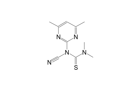 N-cyano-N-(4,6-dimethyl-2-pyrimidinyl)-N',N'-dimethylthiourea