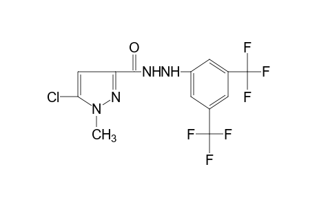 5-CHLORO-1-METHYLPYRAZOLE-3-CARBOXYLIC ACID, 2-(alpha,alpha,alpha,alpha',alpha',alpha'-HEXAFLUORO-3,5-XYLYL)HYDRAZIDE