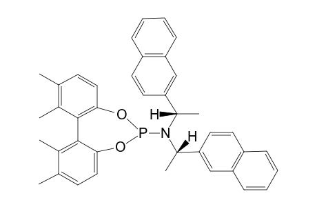 O,O'-(S)-(5,5',6,6'-TETRAMETHYL-BIPHENYL-2,2'-DIYL)-N,N-BIS-[(S)-1-(NAPHTHALEN-2-YL)-ETHYL]-PHOSPHORAMIDITE