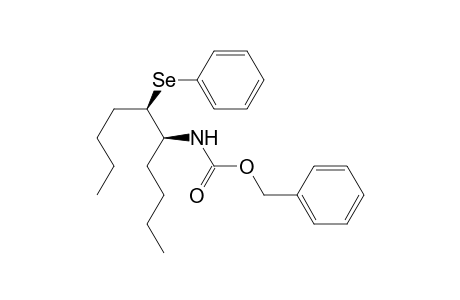 Carbamic acid, [1-butyl-2-(phenylseleno)hexyl]-, phenylmethyl ester, (R*,S*)-