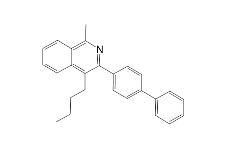 3-([1,1'-Biphenyl]-4-yl)-4-n-butyl-1-methylisoquinoline