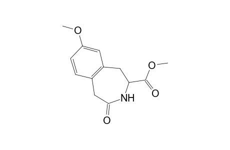 1H-3-Benzazepine-2-carboxylic acid, 2,3,4,5-tetrahydro-8-methoxy-4-oxo-, methyl ester