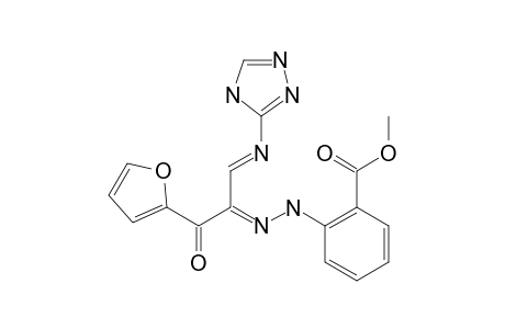 2-[N'-[2-FURAN-2-YL-2-OXO-1-[(4H-[1,2,4]-TRIAZOL-3-YLIMINO)-METHYL]-ETHYLIDENE]-HYDRAZINO]-BENZOIC-ACID-METHYLESTER