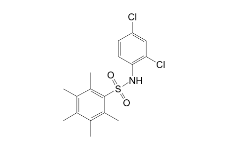 2',4'-dichloro-2,3,4,5,6-pentamethylbenzenesulfonanilide