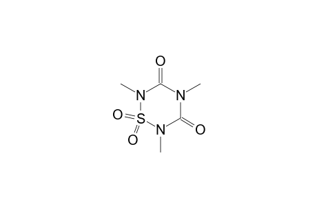 2H-1,2,4,6-Thiatriazine-3,5(4H,6H)-dione, 2,4,6-trimethyl-, 1,1-dioxide