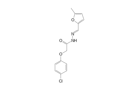 2-(4-Chloranylphenoxy)-N-[(E)-(5-methylfuran-2-yl)methylideneamino]ethanamide