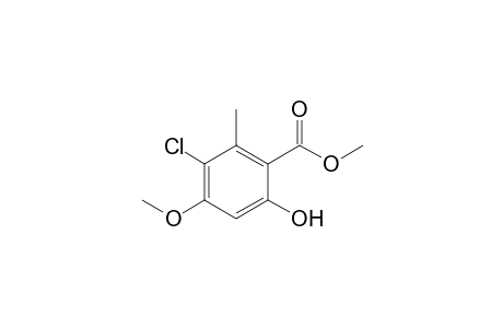 Methyl 5-chloro-2-hydroxy-4-methoxy-6-methylbenzoate