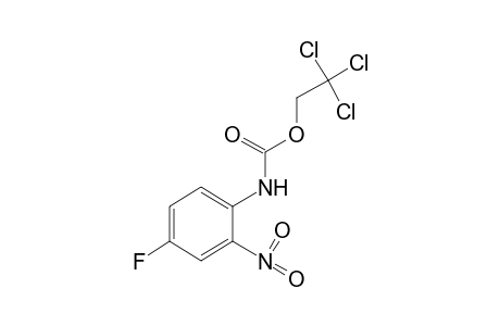 4-fluoro-2-nitrocarbanilic acid, 2,2,2-trichloroethyl ester