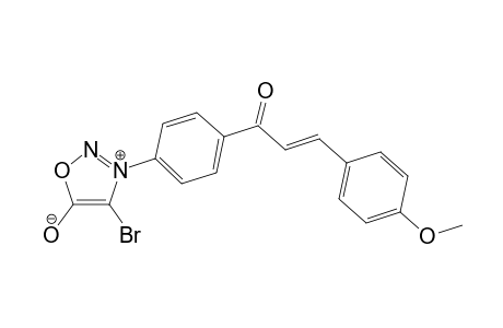 4-BROMO-3-[PARA-(3'-(4-METHOXYPHENYL)-ACRYL-1'-OYL)]-PHENYLSYDNONE