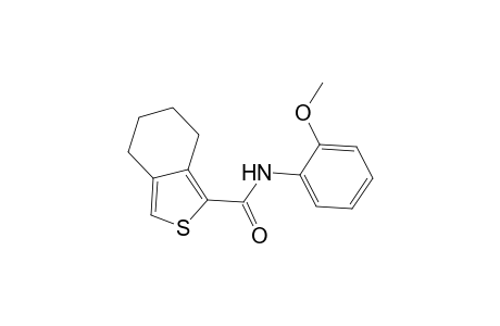 benzo[c]thiophene-1-carboxamide, 4,5,6,7-tetrahydro-N-(2-methoxyphenyl)-