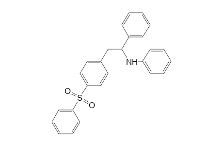 N,1-Diphenyl-2-[p-(phenylsulfonyl)phenyl]ethylamine