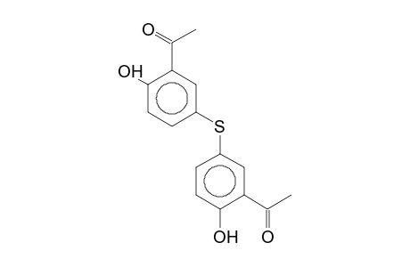1-[5-(3-Acetyl-4-hydroxyphenylthio)-2-hydroxyphenyl]ethanone