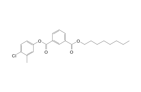 Isophthalic acid, 4-chloro-3-methylphenyl octyl ester