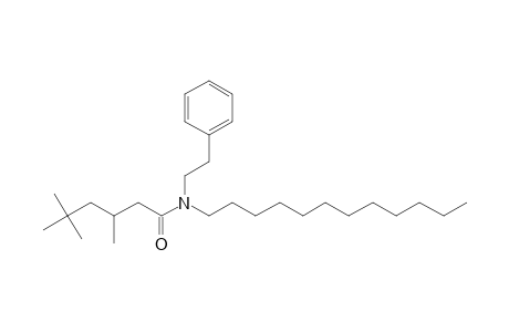 3,5,5-Trimethylhexanamide, N-(2-phenylethyl)-N-dodecyl-