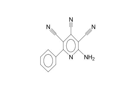 2-AMINO-6-PHENYL-3,4,5-TRICYANOPYRIDIN