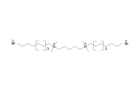 pentamethylenebis[dimethylundecylammonium]dibromide