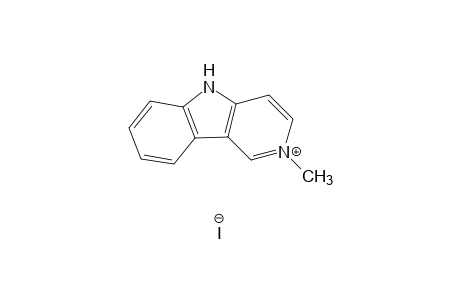 2-methyl-5H-pyrido[4,3-b]indolium iodide