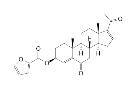 3-BETA-(2-FUROYLOXY)-PREGNA-4,16-DIENE-6,20-DIONE