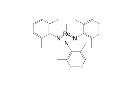 Tris(2,6-dimethylphenylimido)methylrhenium(VII)
