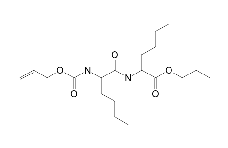 L-Norleucyl-L-norleucine, N-allyloxycarbonyl-, propyl ester