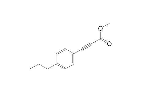 methyl 3-(4-propylphenyl)prop-2-ynoate