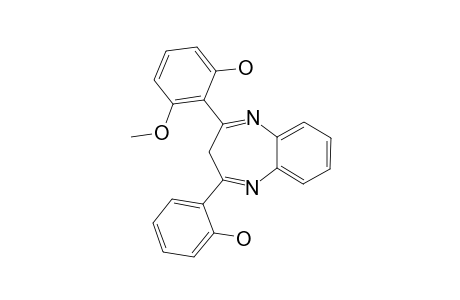 2-(2'-HYDROXYPHENYL)-4-(2''-HYDROXY-6''-METHOXYPHENYL)-1,5-BENZODIAZEPINE