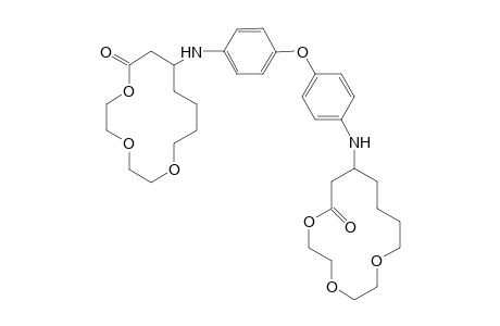 N,N',Bis-3,3-(8,11-Dioxatetradecan-14-olidyl)-4-aminophenyl ether