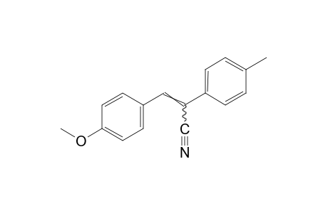 3-(p-methoxyphenyl)-2-p-tolylacrylonitrile