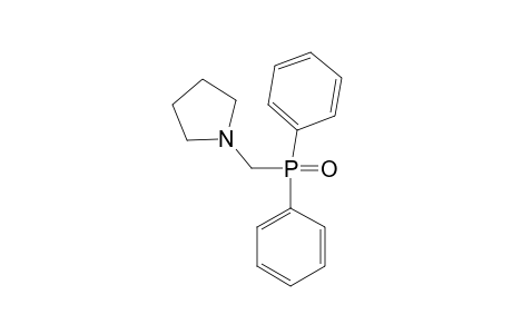 diphenyl[(1-pyrrolidinyl)methyl]phosphine oxide