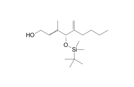 (4S)-4-[tert-butyl(dimethyl)silyl]oxy-3-methyl-5-methylene-non-2-en-1-ol