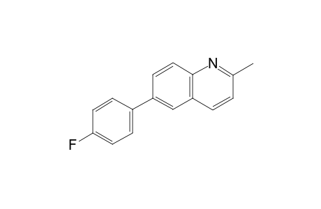 6-(4-Fluorophenyl)-2-methylquinoline