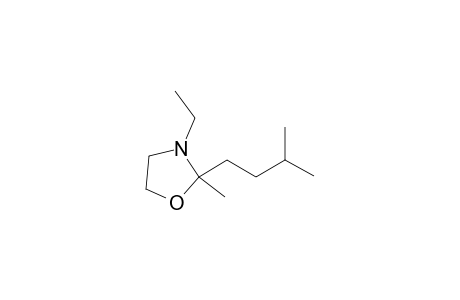 3-ethyl-2-isoamyl-2-methyl-oxazolidine