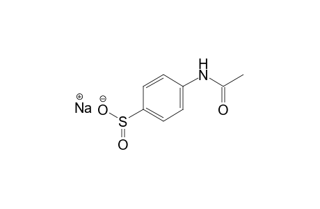 p-acetamidobenzenesulfinic acid, sodium salt