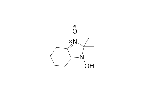 2,2-Dimethyl-2,4,5,6,7,7a-hexahydro-1H-benzimidazol-1-ol 3-oxide