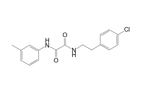 N-[2-(4-chlorophenyl)ethyl]-N'-(3-methylphenyl)ethanediamide